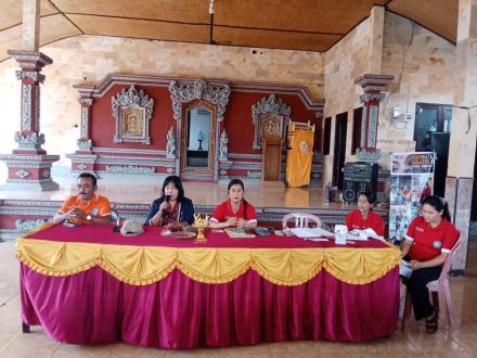 Kegiatan Rapat Rutin PKK dan Arisan Ibu- Ibu PKK Desa Pangkungparuk